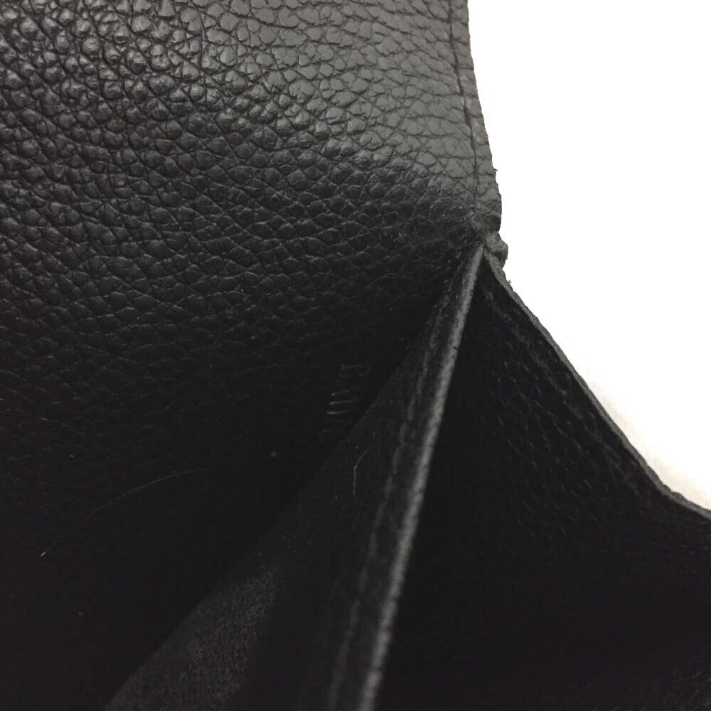 LOUIS VUITTON Empreinte Sarah Wallet NM Black CA1176