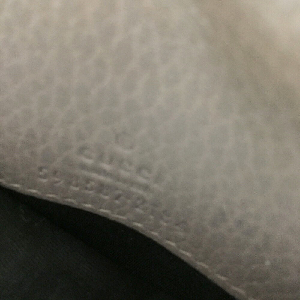 GUCCI Dollar Calfskin GG Marmont Card Case Beige