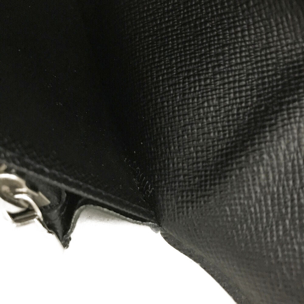 LOUIS VUITTON Damier Graphite Brazza Wallet RI1165