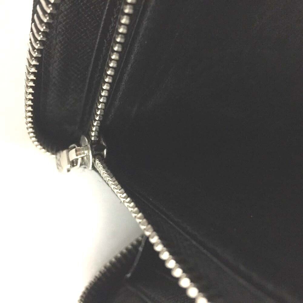 MICROCHIPPED LOUIS VUITTON Epi Leather Zippy Wallet Black