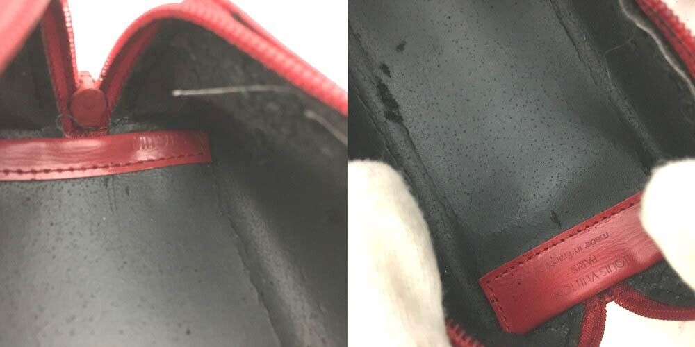 LOUIS VUITTON Epi Trousse Crayons Pencil Holder Red MI1912