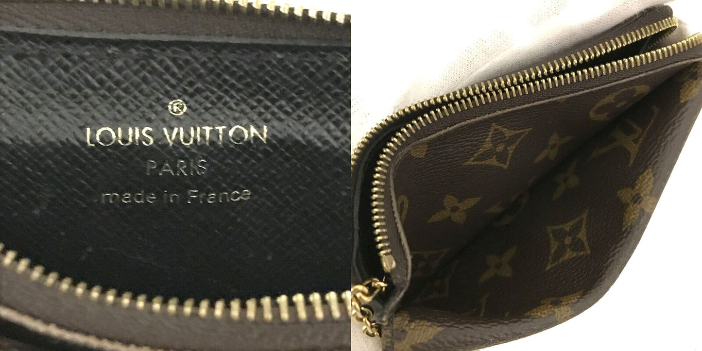 Louis Vuitton Monogram Recto Verso Card Holder Black RFID