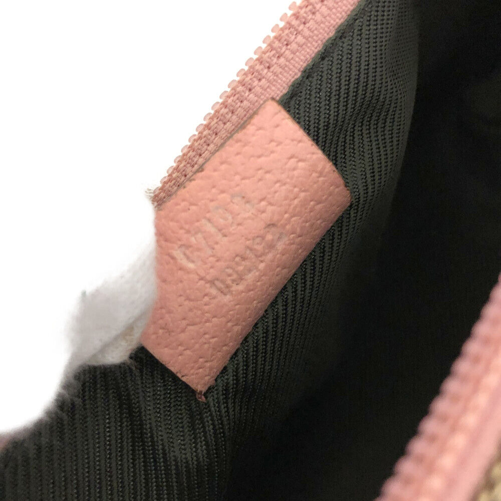 GUCCI Monogram Boat Pochette Pink