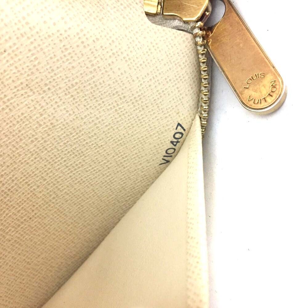 LOUIS VUITTON Damier Azur Organizer Zippy Wallet VI0407