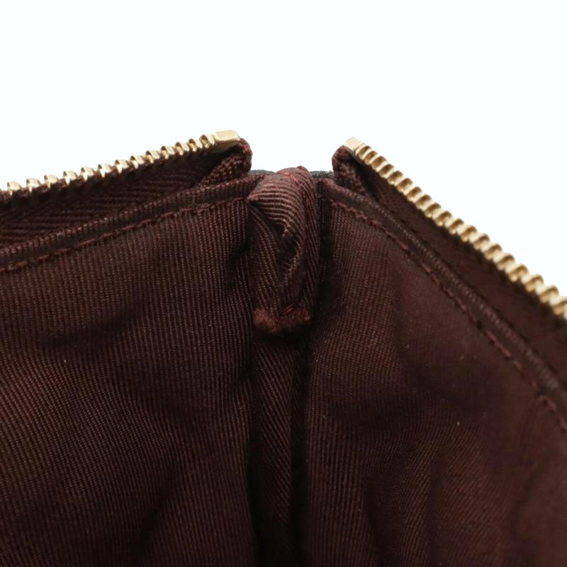 Chanel Quilted Small Pouch Black 17*