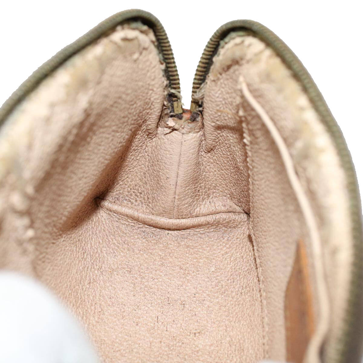 USED LOUIS VUITTON Monogram Cosmetic Pouch CA0045