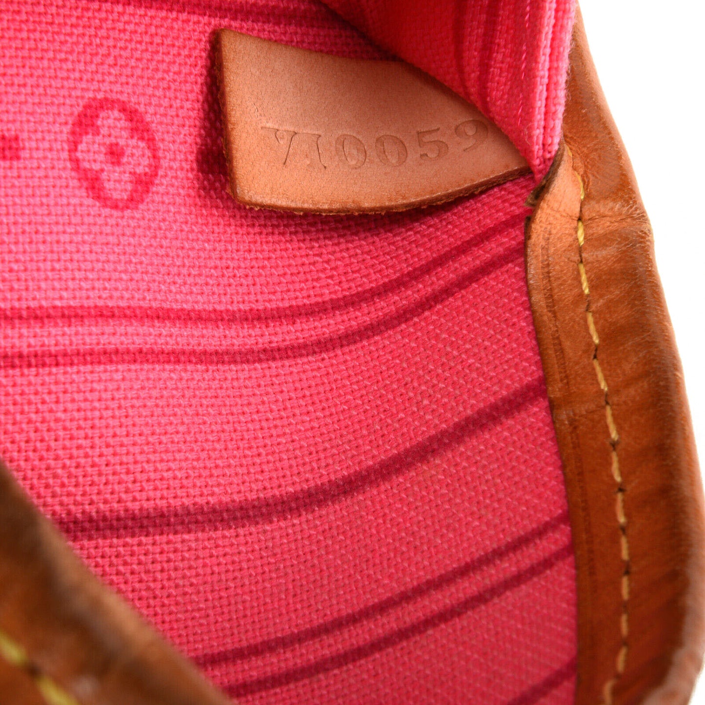 LOUIS VUITTON Monogram Roses Neverfull MM VI0059