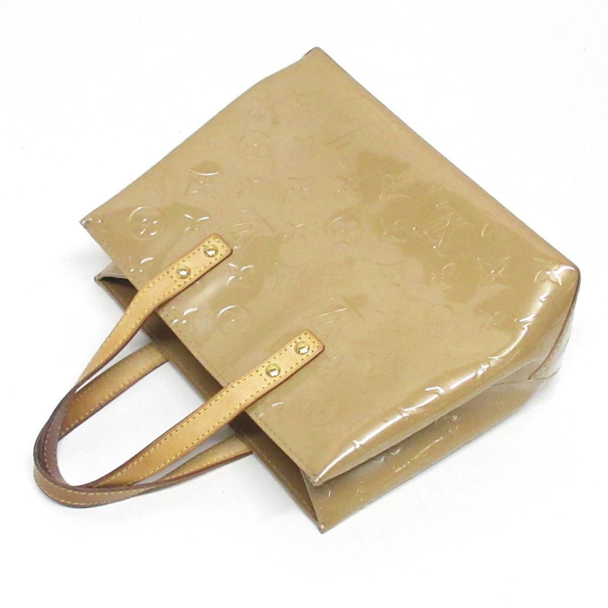 LOUIS VUITTON Vernis Reade PM Beige