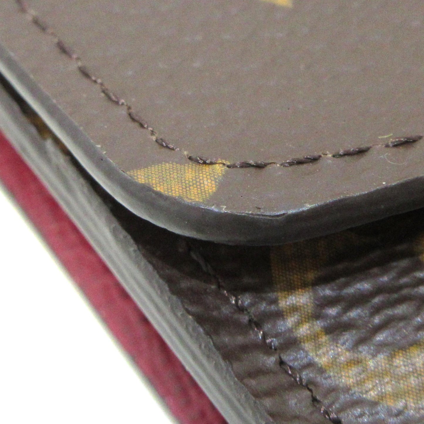 LOUIS VUITTON Monogram Sarah Wallet NM Fuchsia