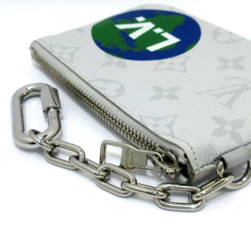 LOUIS VUITTON Monogram Logo Story Zipped Pouch