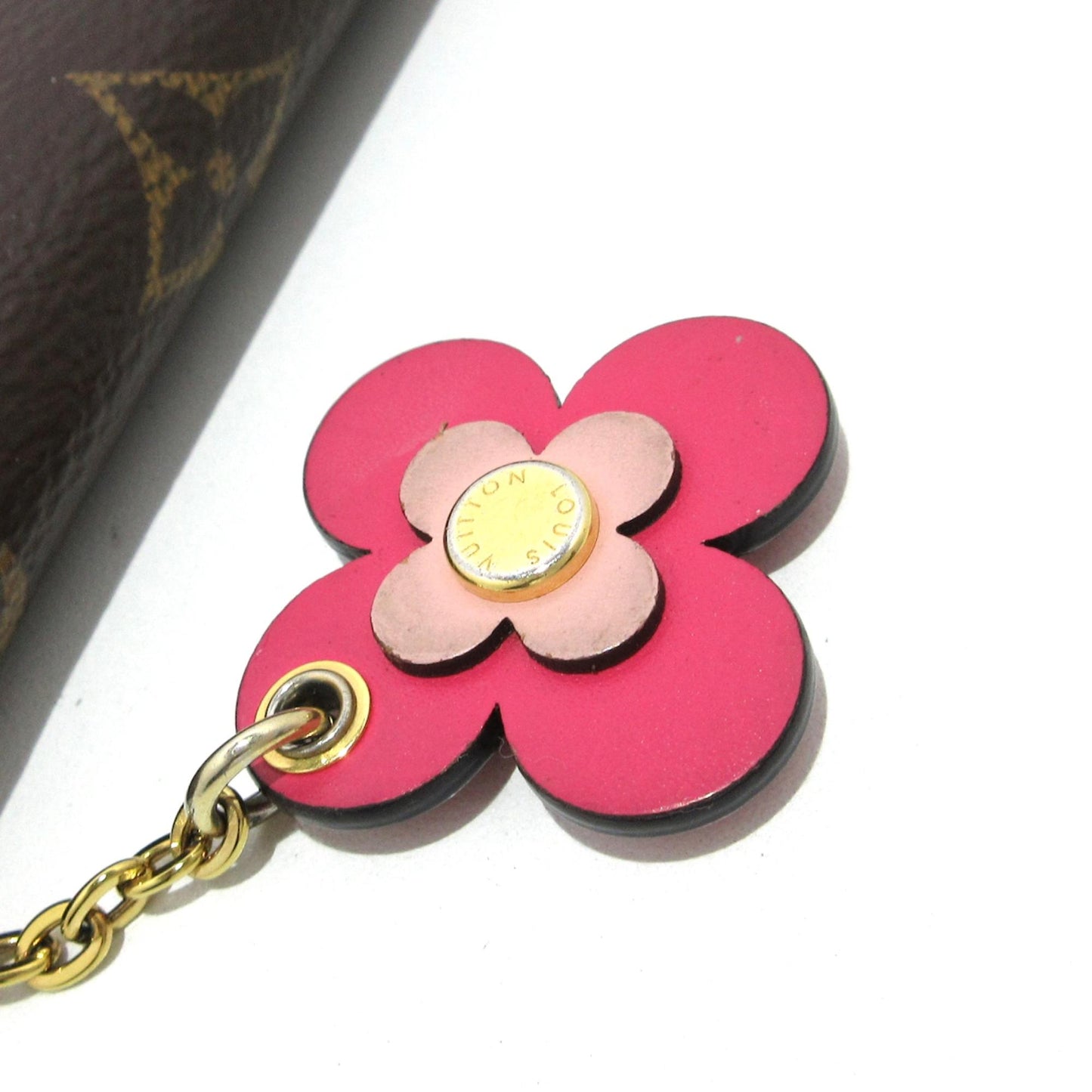 LOUIS VUITTON Monogram Blooming Flowers Clemence Wallet GI4138