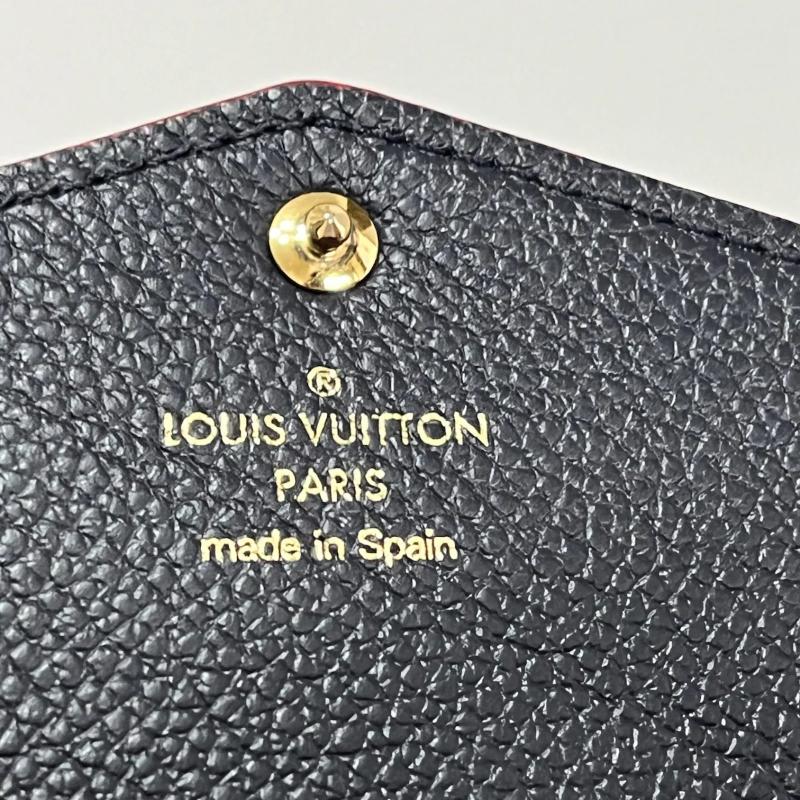 LOUIS VUITTON Empreinte Sarah Wallet NM Marine Rouge CA1200