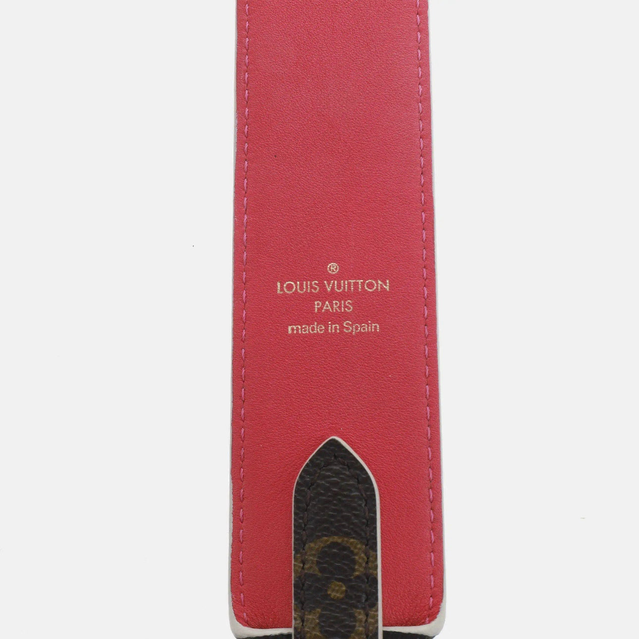 LOUIS VUITTON Monogram Bandouliere Shoulder Strap Pink