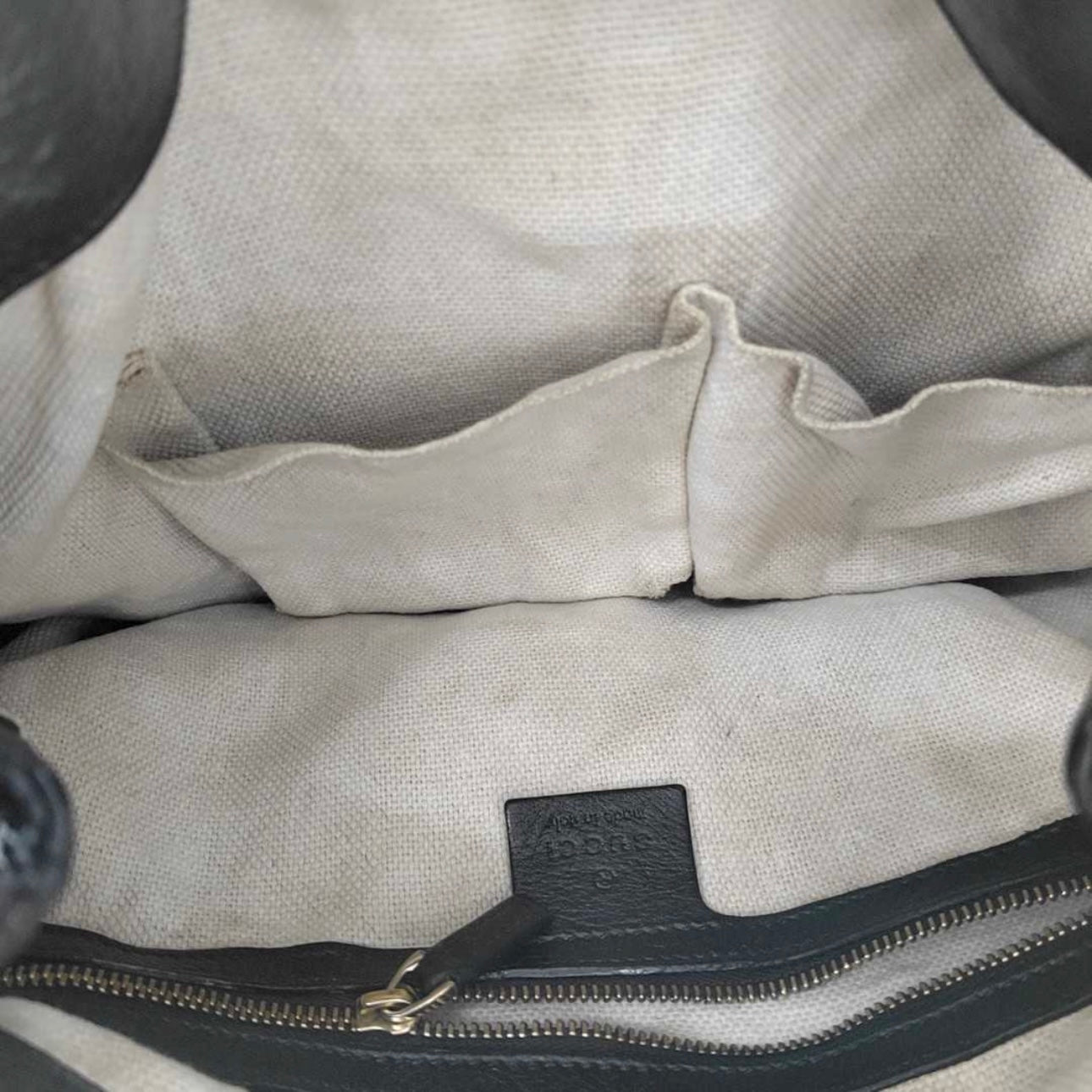 PREORDER Gucci Pebbled Calfskin Medium Soho Chain Shoulder Bag Black