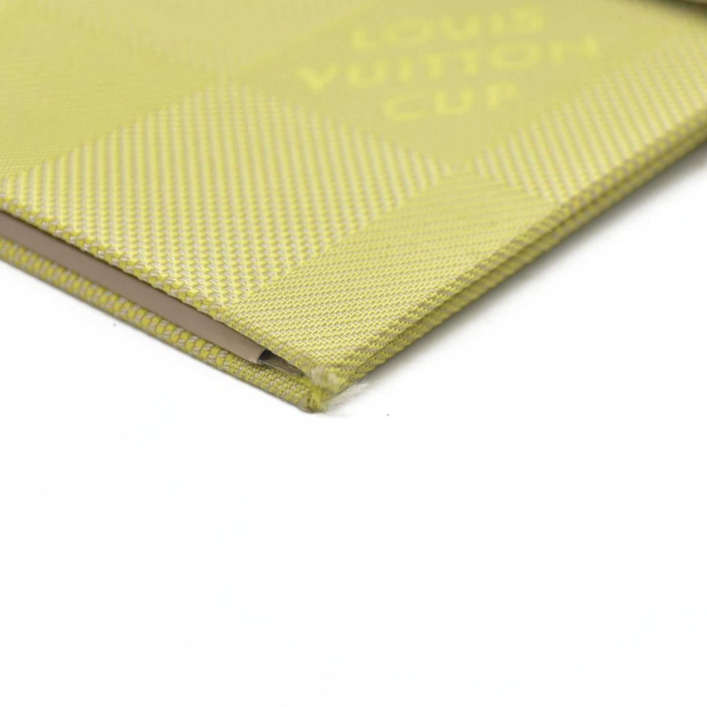 $885 Louis Vuitton Damier Geant Clipboard Yellow
