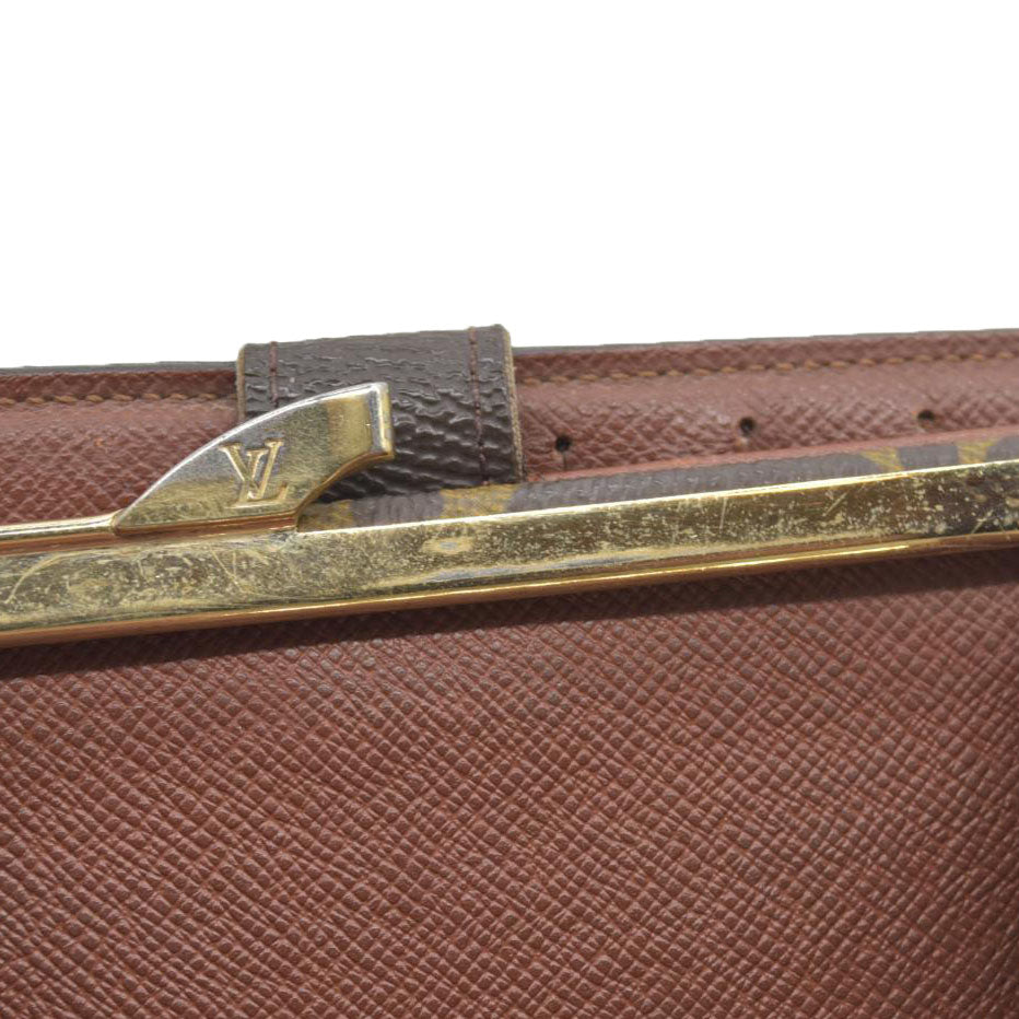 $675 Louis Vuitton Monogram Porte Monnaie Billets Viennois Bifold Wallet TH0041