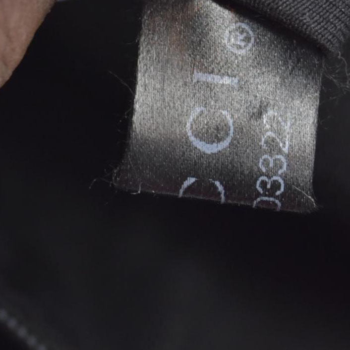 $1410 Gucci GG Canvas Medium Abbey Shoulder Bag Black CONSIGNMENT