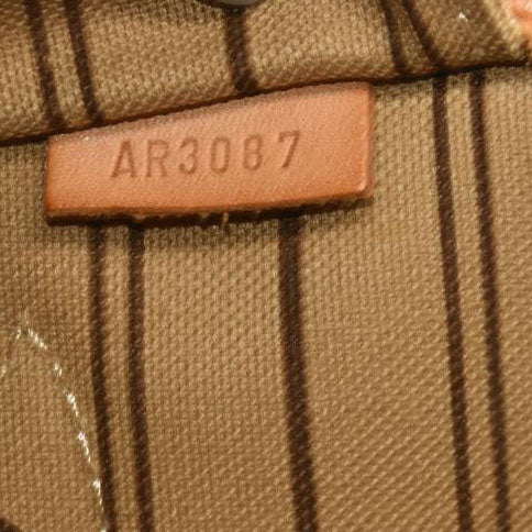 LOUIS VUITTON Monogram Neverfull MM AR3087