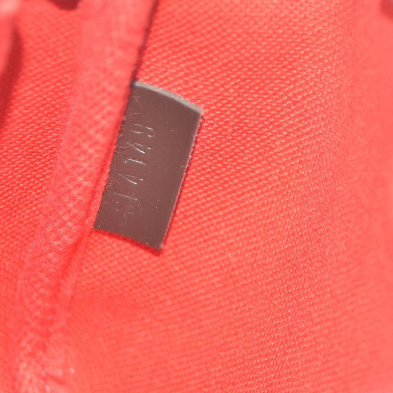 Louis Vuitton Damier Ebene 2019 Christmas Animation Mini Pochette Accessories Red