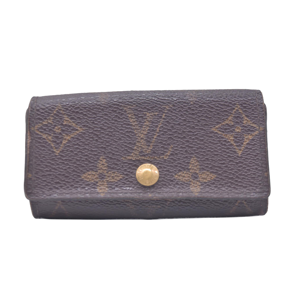 $345 1991 Louis Vuitton Monogram Multicles 4 Key Holder RA1911 CONSIGNMENT 10021279
