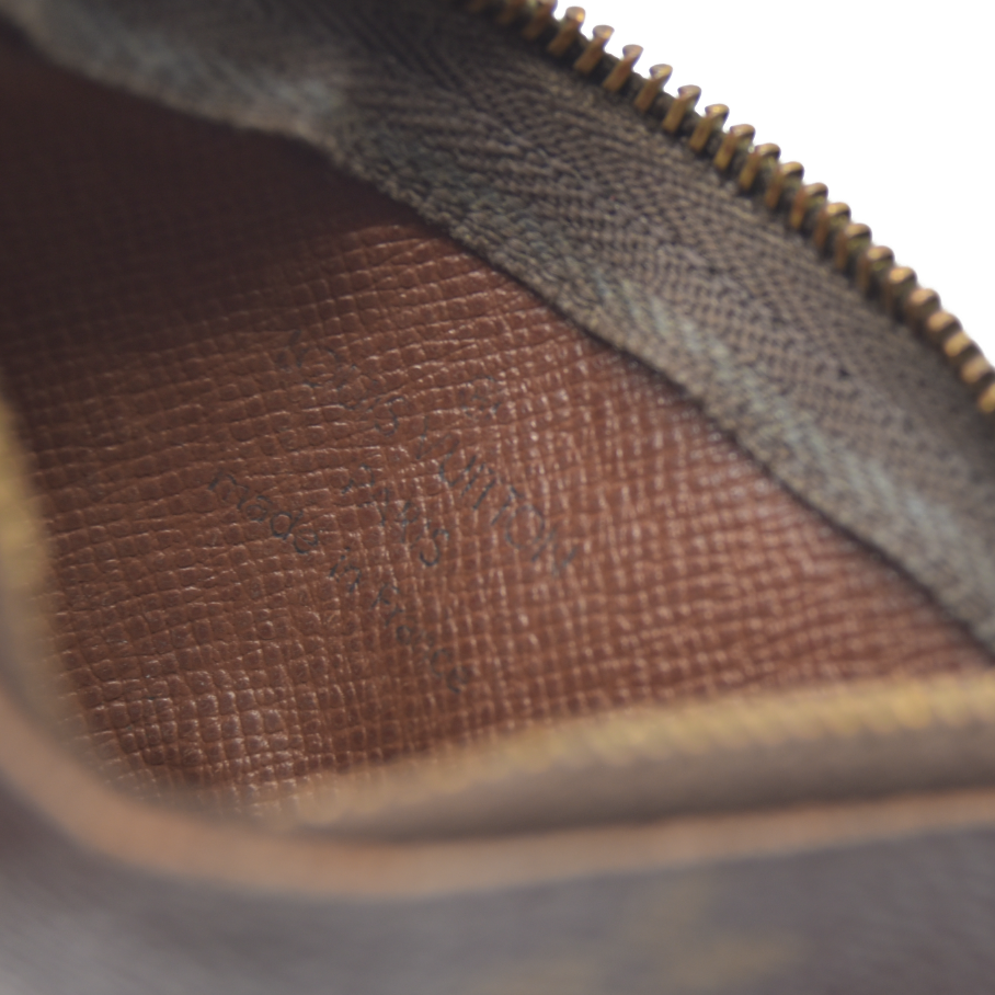 Louis Vuitton Monogram Pochette Cles Wallet Coin Purse Brown CA0092