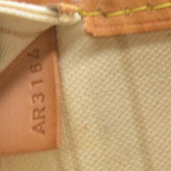 $2170 Louis Vuitton Damier Azur Neverfull MM AR3164