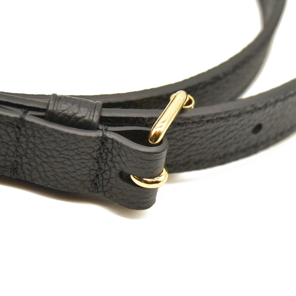 Louis Vuitton Empreinte Monogram Giant Speedy Bandouliere 25 Black Beige RFID