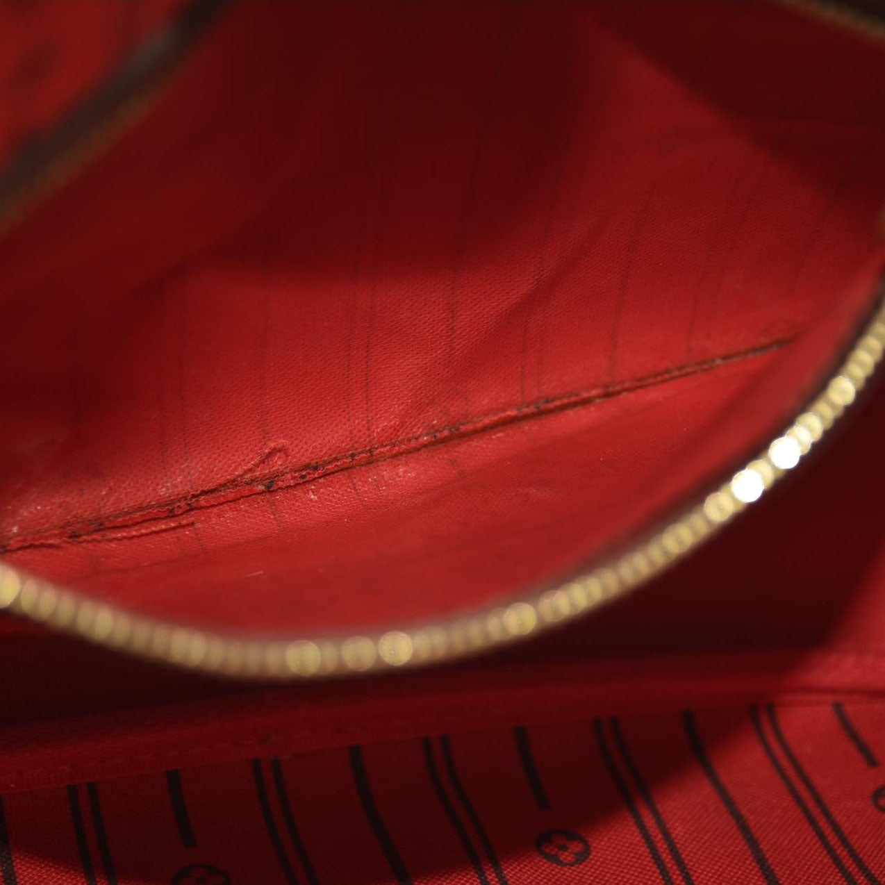 LOUIS VUITTON Damier Ebene Neverfull PM MB1048