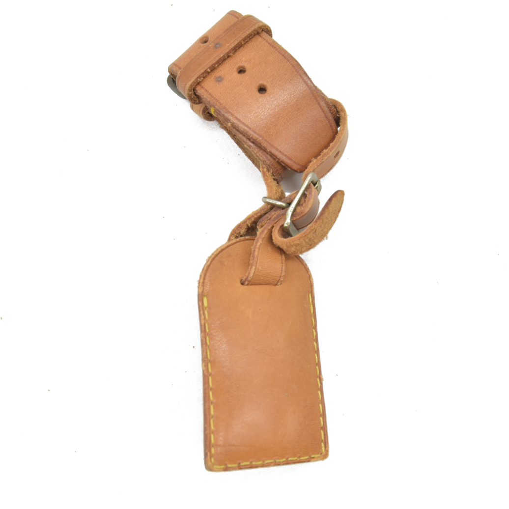Louis Vuitton Vachetta Luggage Tag and Handle Strap Set SMALL 14