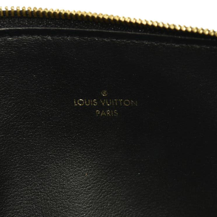 Louis Vuitton Empreinte Pochette Felicie Chain Wallet Black