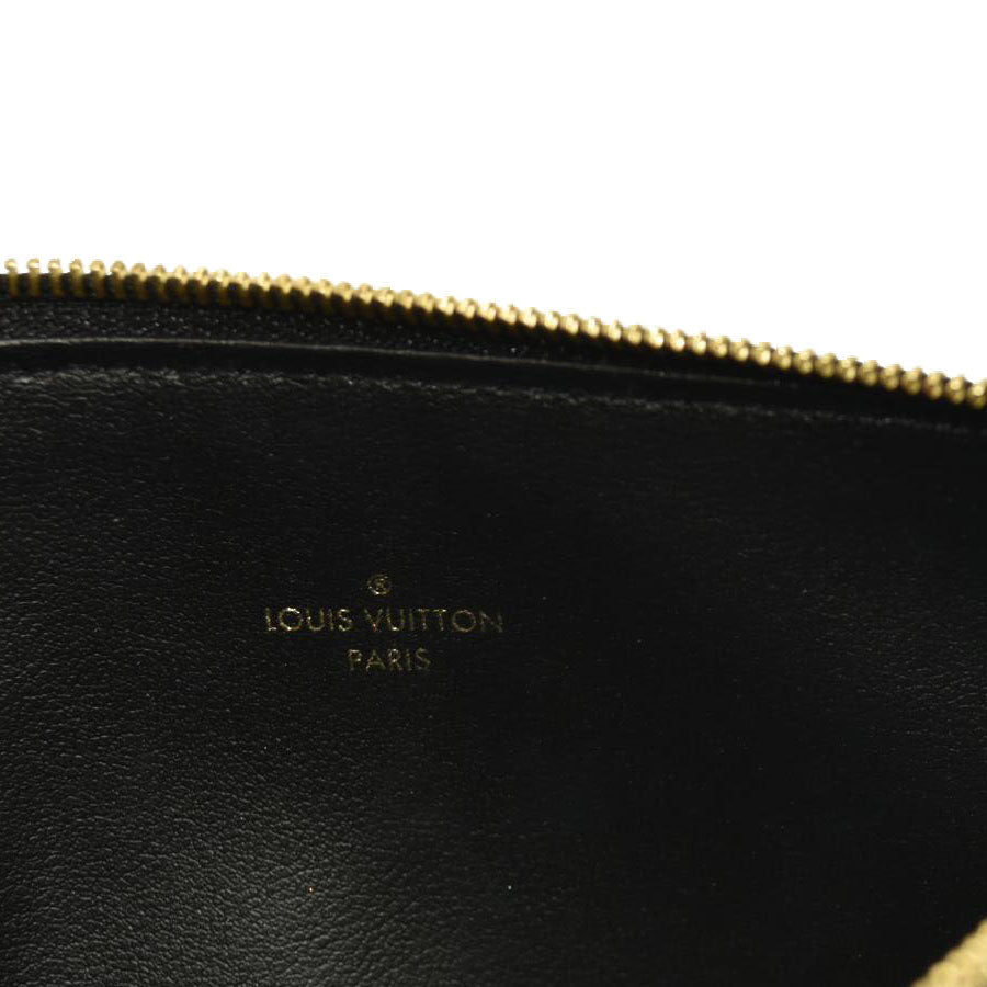 Louis Vuitton Empreinte Pochette Felicie Chain Wallet Black RFID