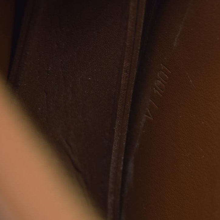 $740 Louis Vuitton Vernis Lexington Pochette Noisette