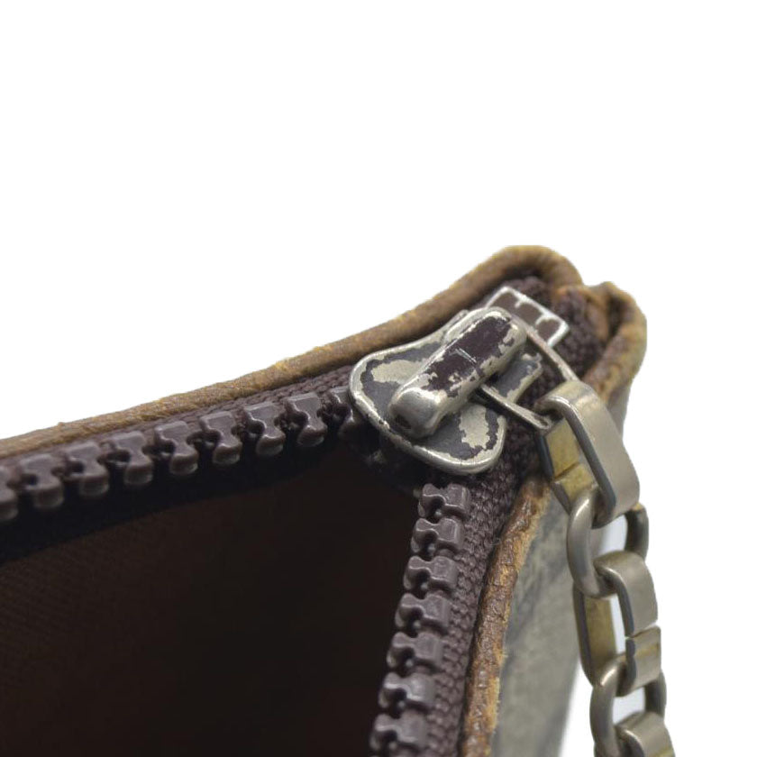 Gucci GG Gucci Plus PVC Leather Pouch Clutch Bag