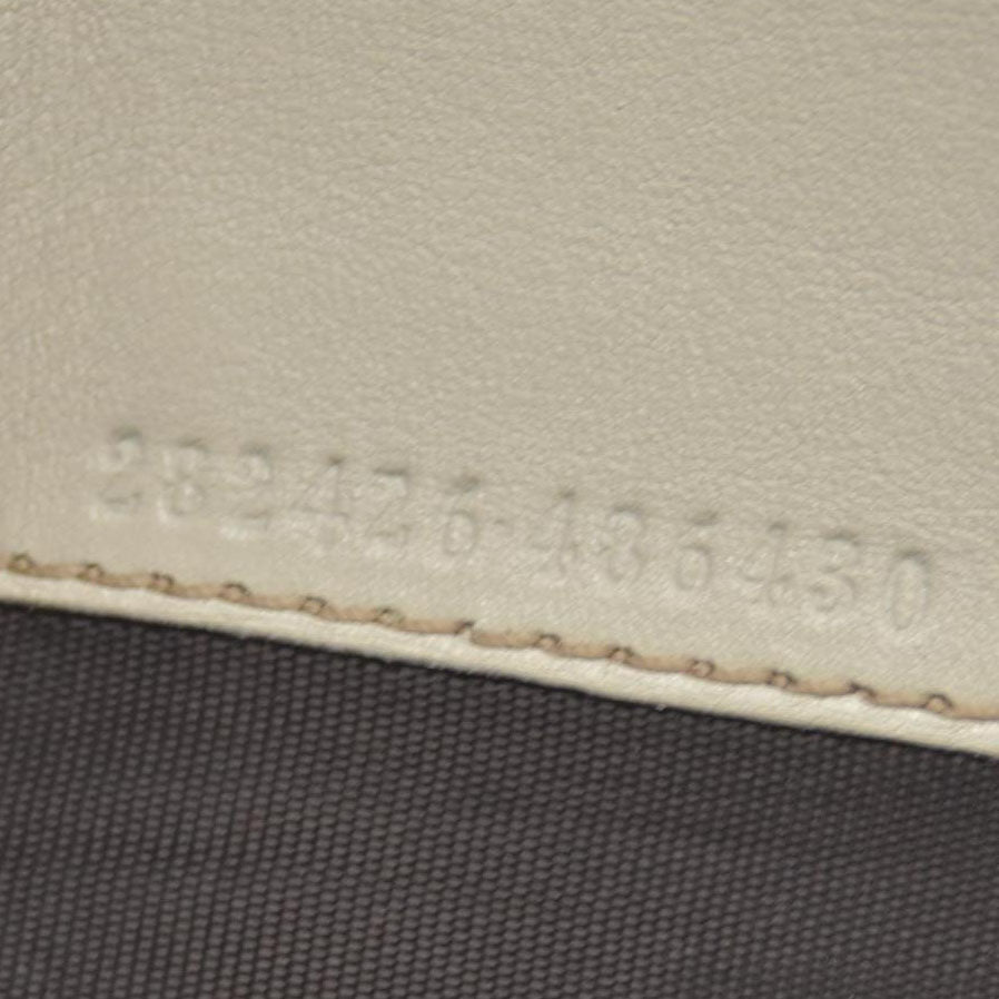 $880 Gucci Monogram Sukey Continental Wallet Champagne CONSIGNMENT