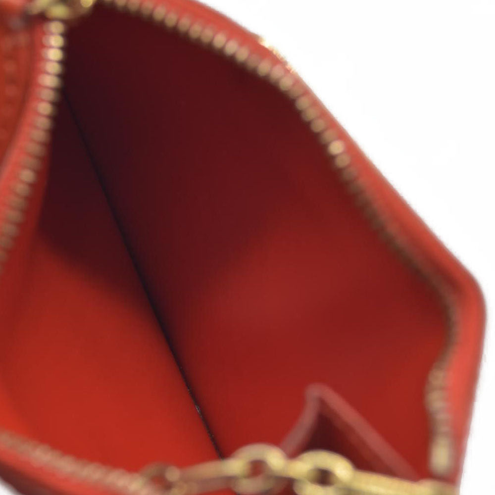 $390 Louis Vuitton Vernis Key Pouch Pomme D'Amour CONSIGNMENT