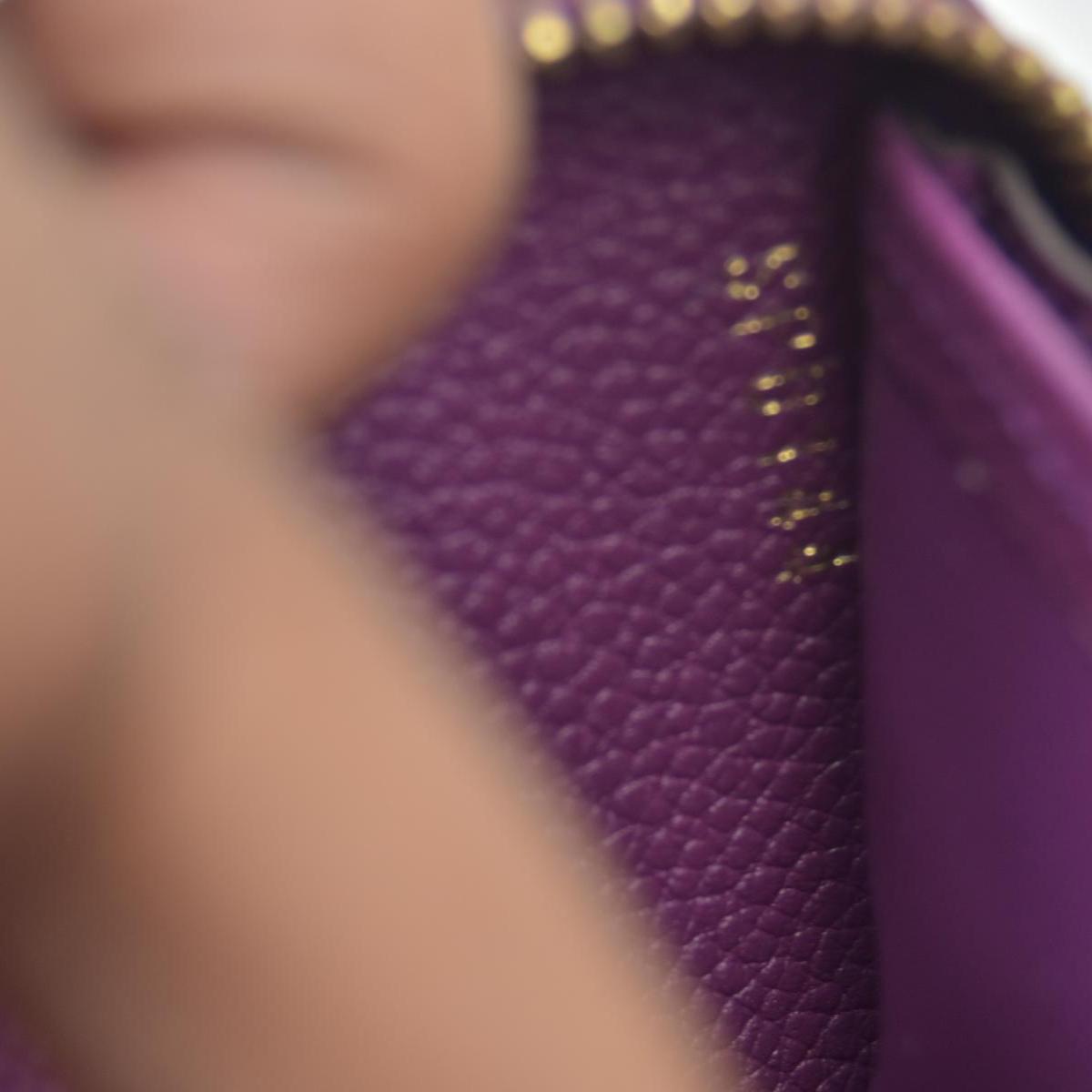 $1170 2014 Louis Vuitton Empreinte Zippy Wallet Raisin SP0144 CONSIGNMENT
