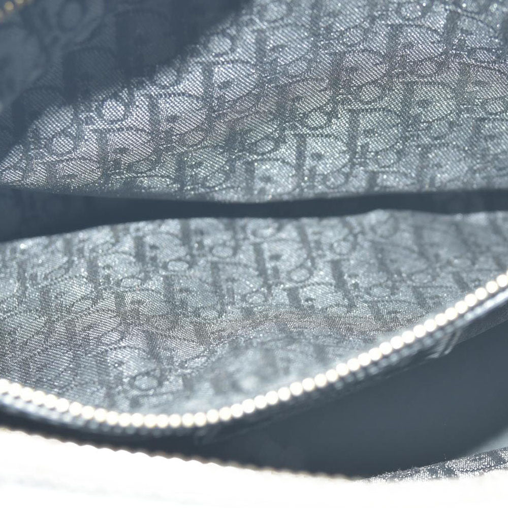 $6460 Christian Dior Patent Cannage Large Lady Dior Black