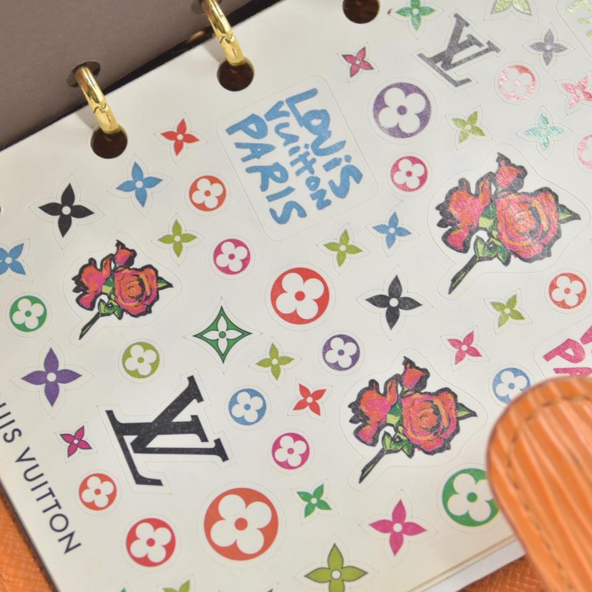 $690 LOUIS VUITTON Epi Agenda PM Day Planner Cover Orange Mandarin CA0075 CONSIGNMENT