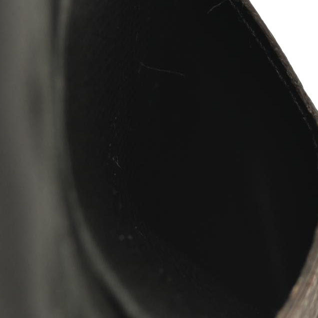 LOUIS VUITTON Monogram Recto Verso Card Holder Black