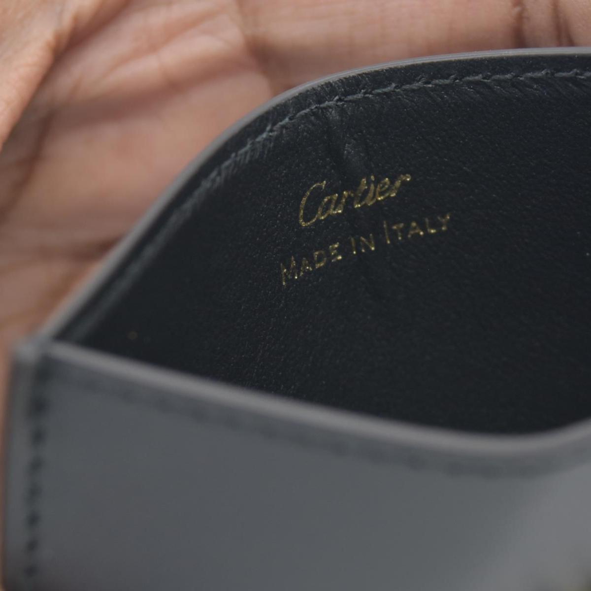 Cartier Leather Printed Wallet CONSIGNMENT