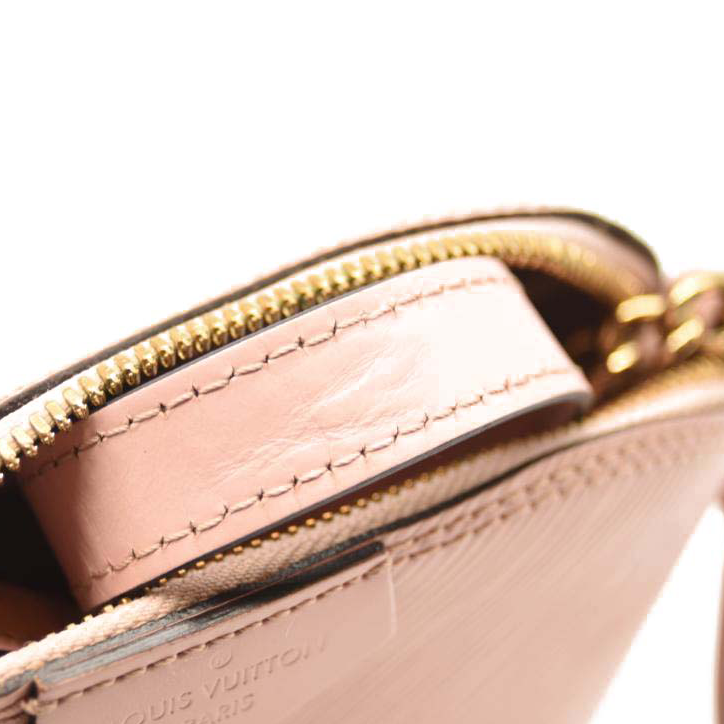 LOUIS VUITTON Epi Alma Mini Rose Ballerine