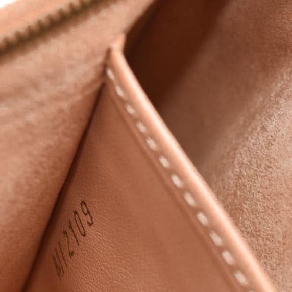 LOUIS VUITTON Damier Ebene Double Zip Pochette