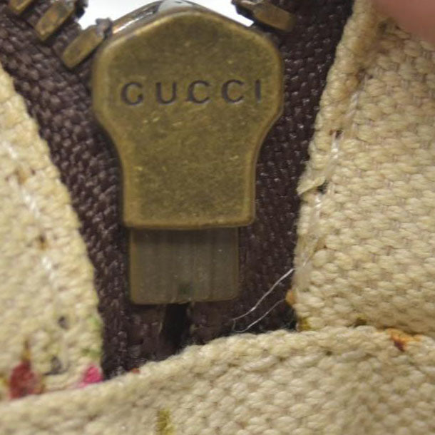 Gucci GG Supreme Monogram Web Neo Vintage Shoulder Bag Beige New Acero Crop