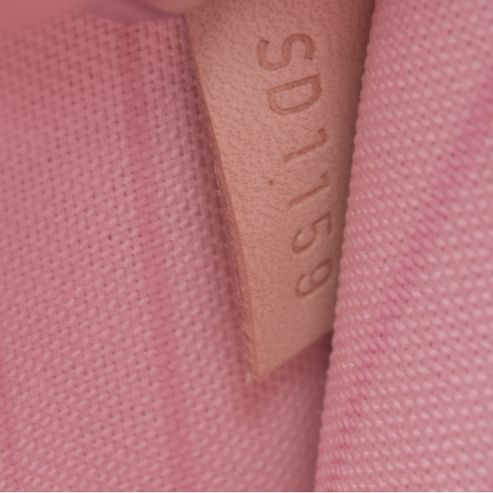 $2240 2019 Louis Vuitton Damier Azur Neo Neverfull GM Rose Ballerine