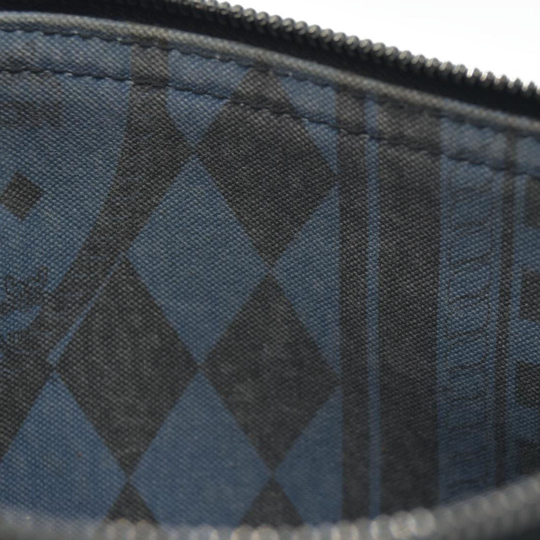 $700 MCM Tote Pouch Silver CONSIGNMENT