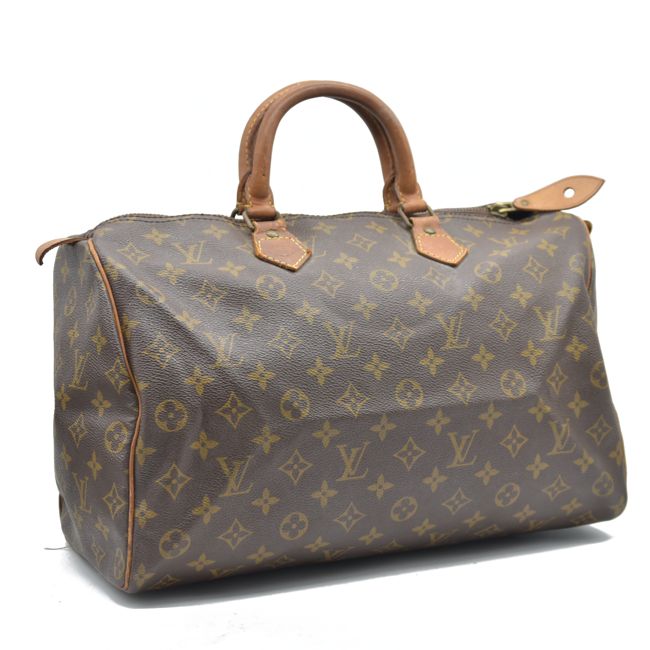$1730 Louis Vuitton Monogram Speedy 35 SD Vintage