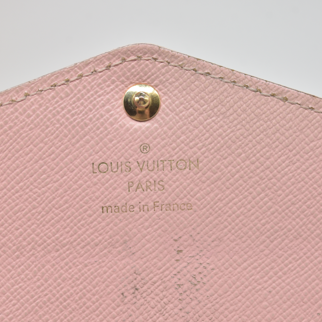 $725 Louis Vuitton Damier Azur Portefeiulle Sarah Long Bifold Wallet MI0169
