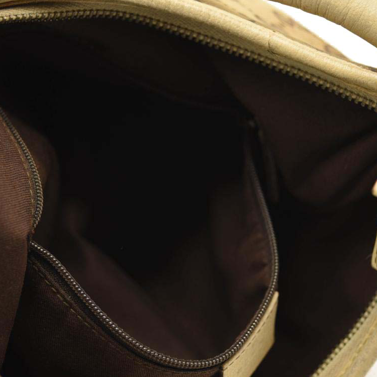 GUCCI Monogram Medium Abbey D Ring Hobo Off White