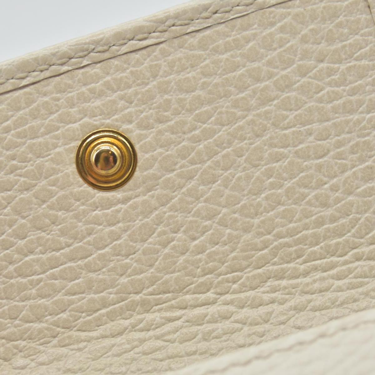 $360 GUCCI GG Marmont Leather 6 Ring Key Case