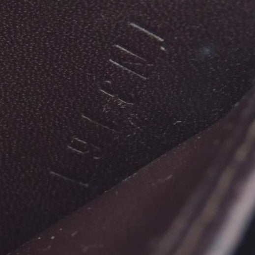 $840 Louis Vuitton Vintage Monogram Vernis Sarah Wallet Burgundy